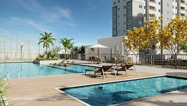 MAR DE CAPRI - ANTARES 02 QUARTOS OPÇÕES COM ... Empreendimento - Apartamentos