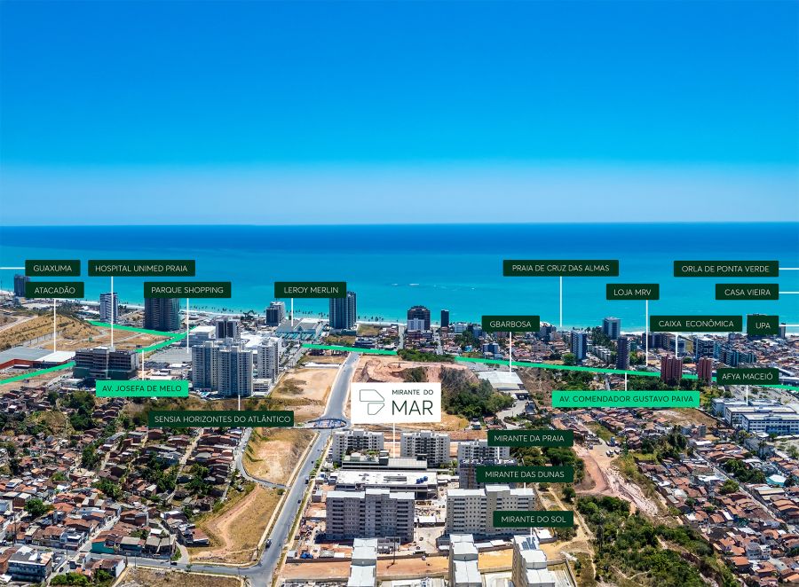 Empreendimento - Apartamentos - Venda - Cruz das Almas - Maceio - AL